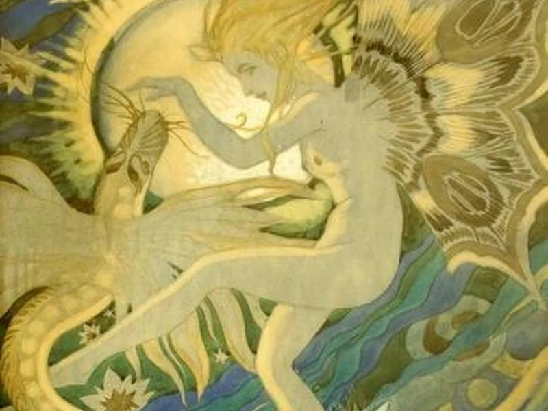 1886-Kajetan Stefanowicz - Donna con il serpente, 1915